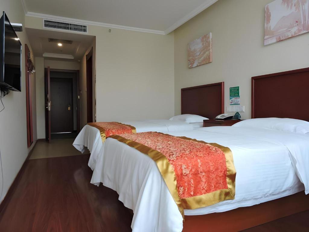 Greentree Inn Linyi Feixian Jianshe Road Express Hotel Ngoại thất bức ảnh